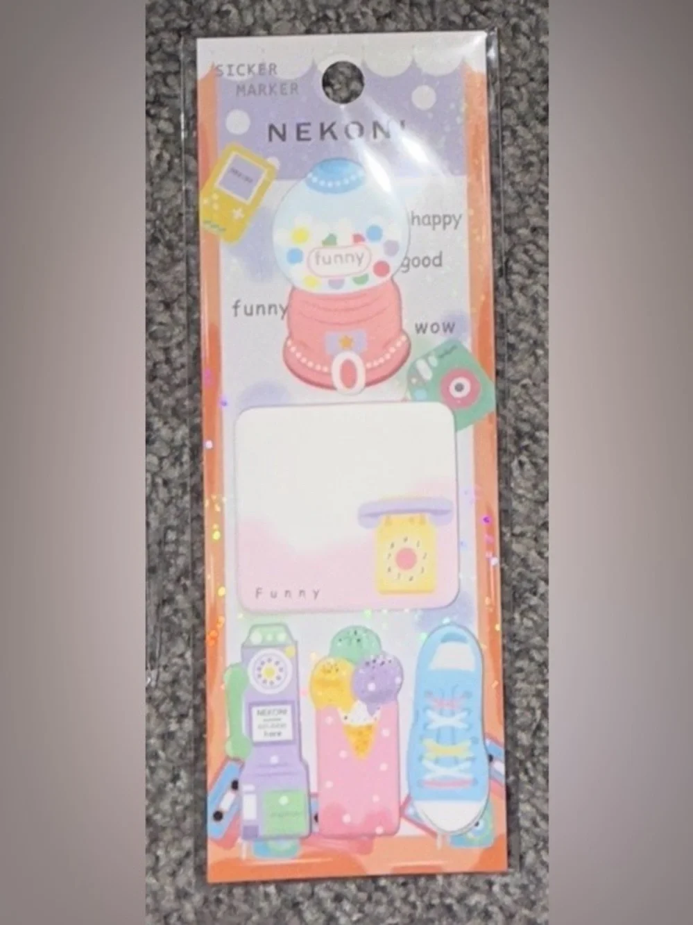 $2 CANDY STICKY NOTES $2 WITH ANY $10 ORDER OR MORE